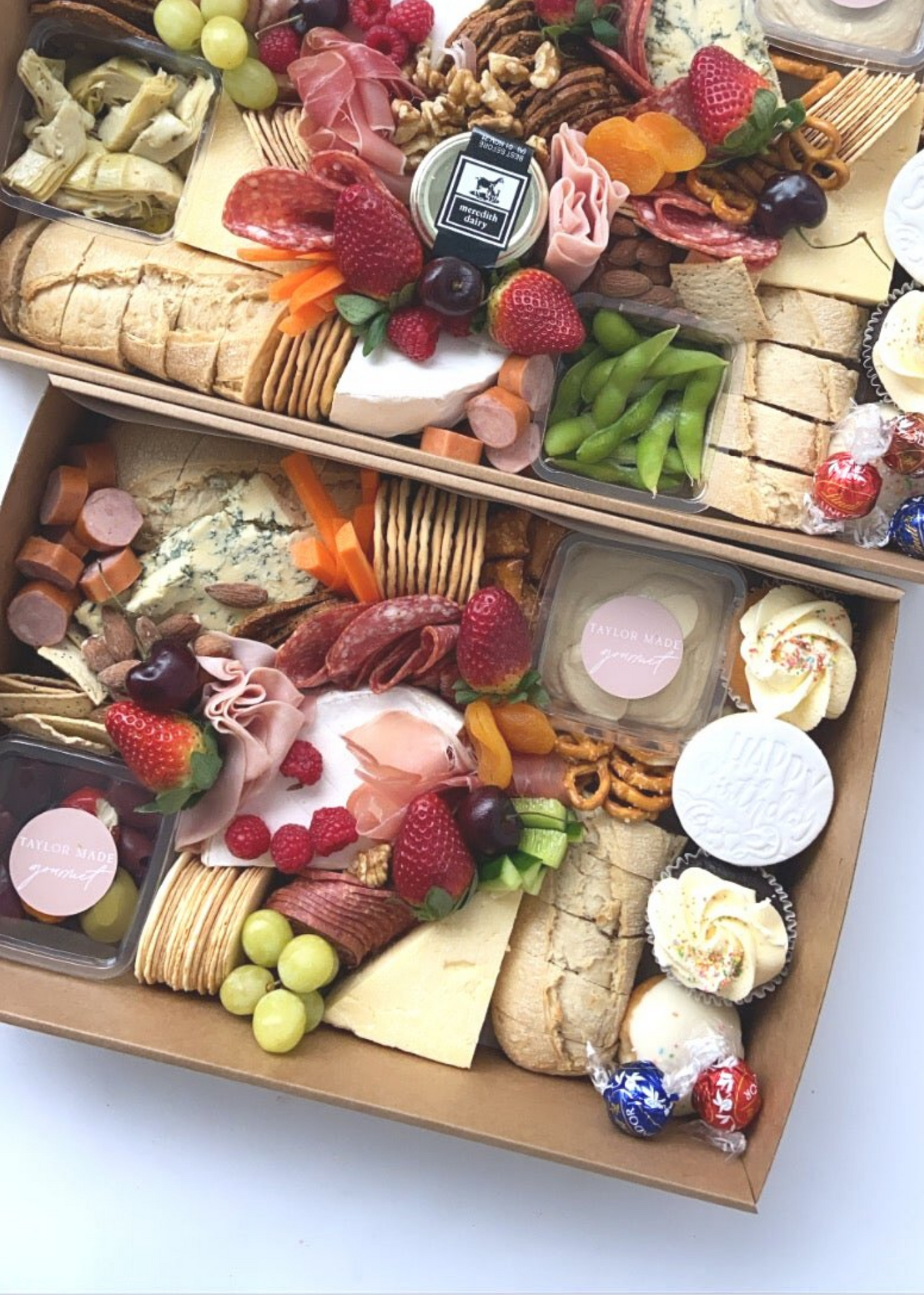 Family size picnic grazing box by Taylor Made Gourmet, Melbourne