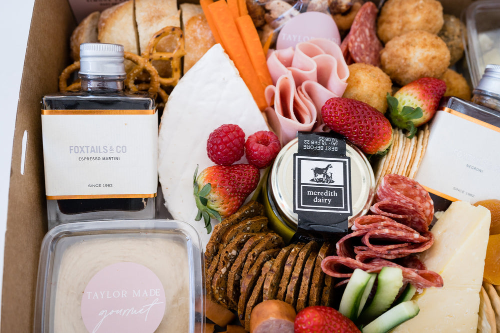 Picnic grazing box by Taylor Made Gourmet, Melbourne